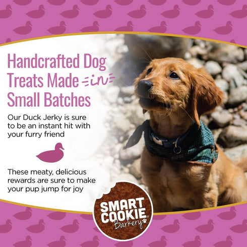 Smart Cookie Grain Free Duck Jerky Dog Treats 3oz - Poudre Pet and Feed Supply